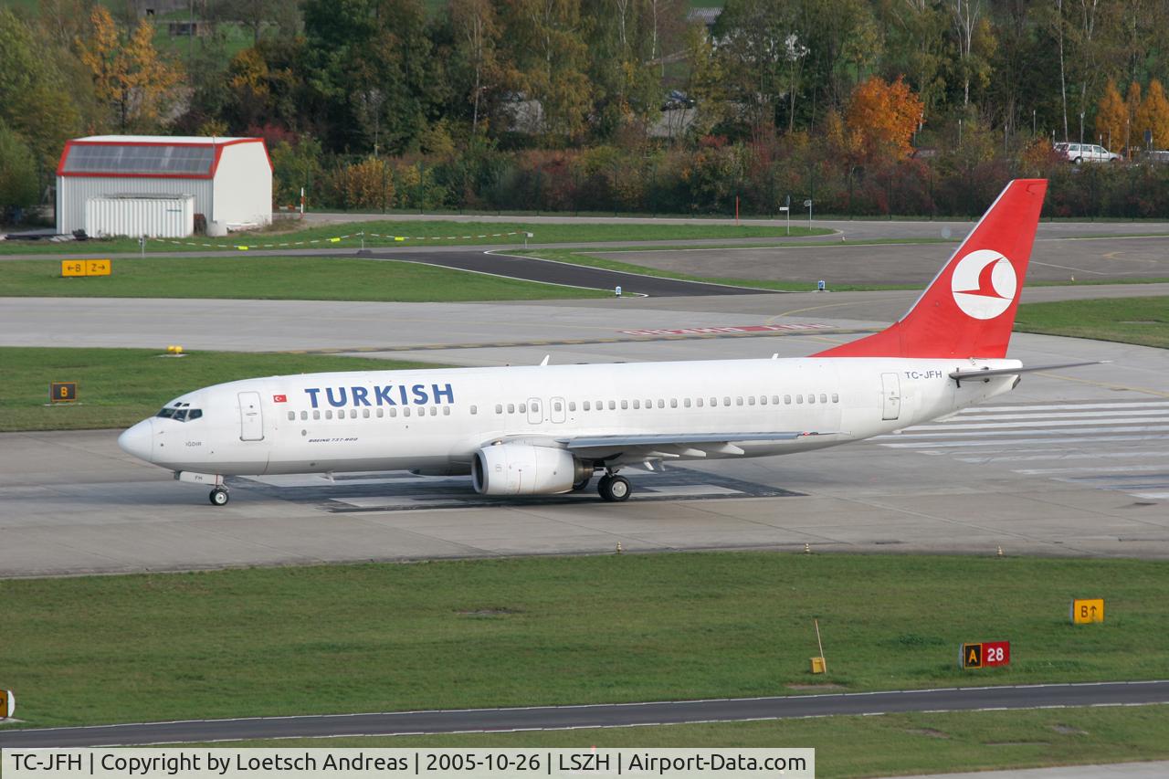 TC-JFH, 1998 Boeing 737-8F2 C/N 29770, ready to go back to IST