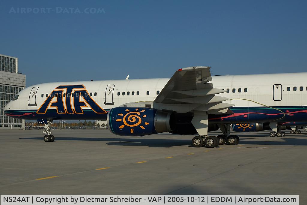 N524AT, 1999 Boeing 757-23N C/N 30233, American Trans Air Boeing 757-200