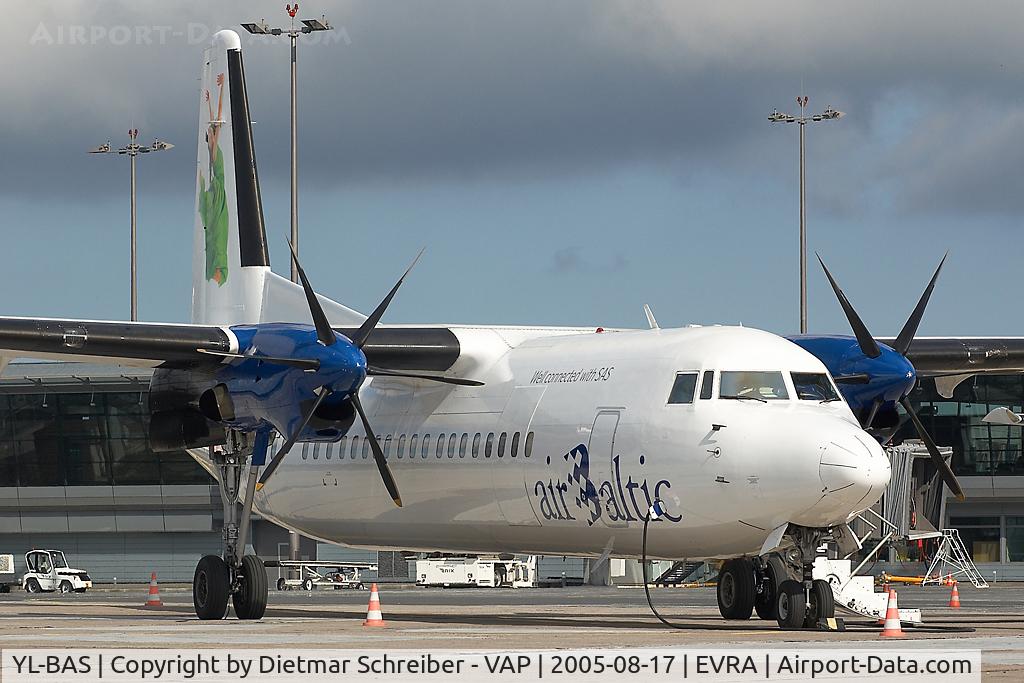 YL-BAS, 1989 Fokker 50 C/N 20162, Air Baltic Fokker 50