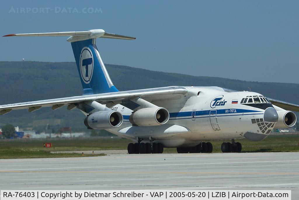 RA-76403, Ilyushin Il-76TD C/N 1023412414, Tesis Iljuschin 76