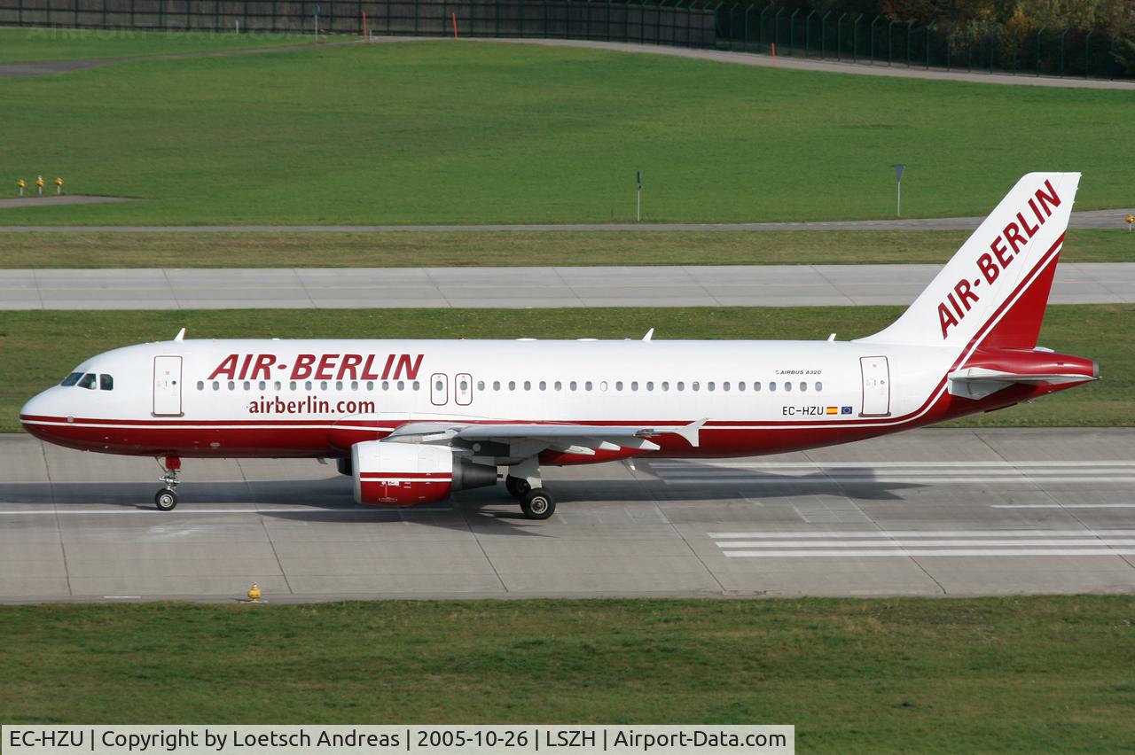 EC-HZU, 2001 Airbus A320-214 C/N 1578, Air Berlin with EC- registration