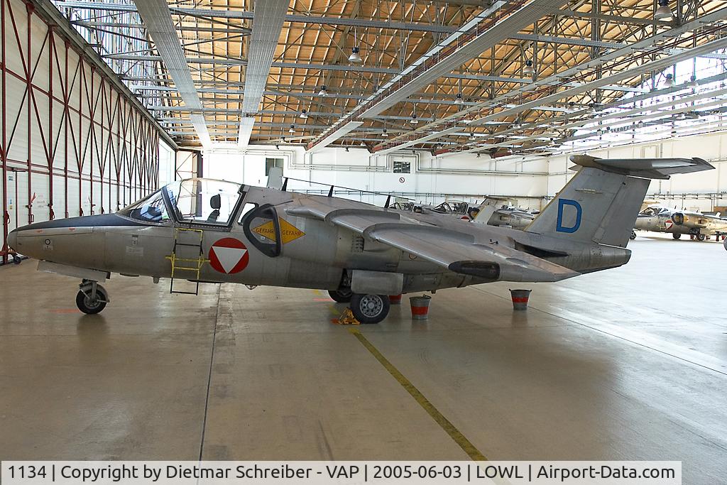 1134, Saab 105OE C/N 105434, BD-34 Saab 105 Austrian Air Force