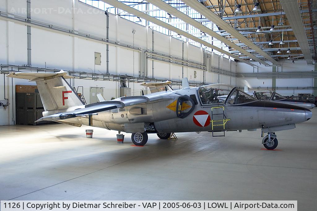 1126, Saab 105OE C/N 105426, RF-26  Saab 105 Austrian Air Force