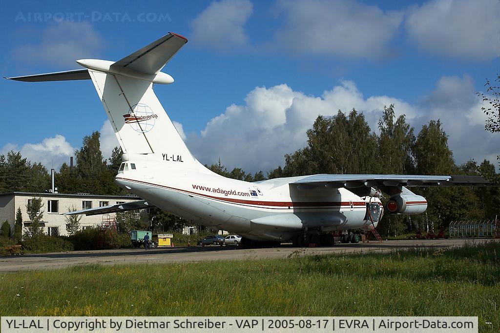 YL-LAL, Ilyushin Il-76T C/N 0013433984, Inversija Iljsuchin 76