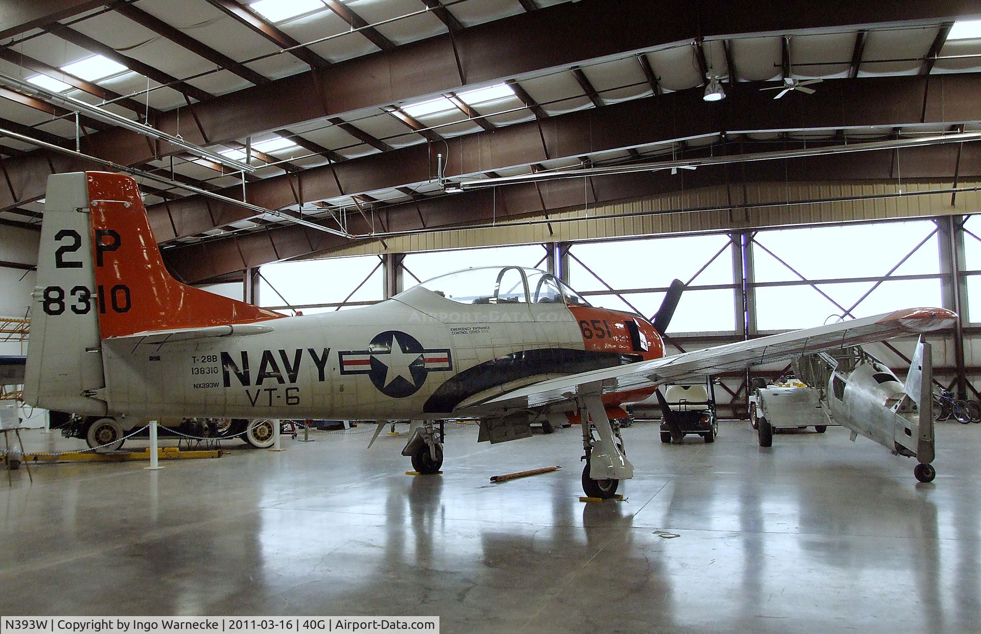 N393W, 1954 North American T-28B Trojan C/N 200-381, North American T-28C Trojan at the Planes of Fame Air Museum, Valle AZ