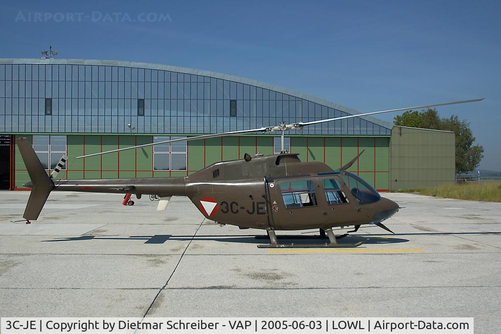 3C-JE, 1969 Agusta AB-206A JetRanger C/N 8139, Bell 206 Austrian Air Force