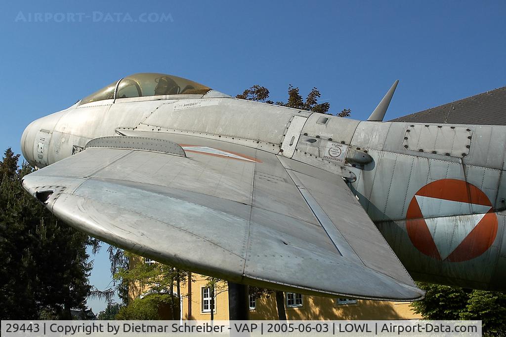 29443, Saab J-29F Tunnan C/N 29443, Saab Tunnan Austrian Air Force