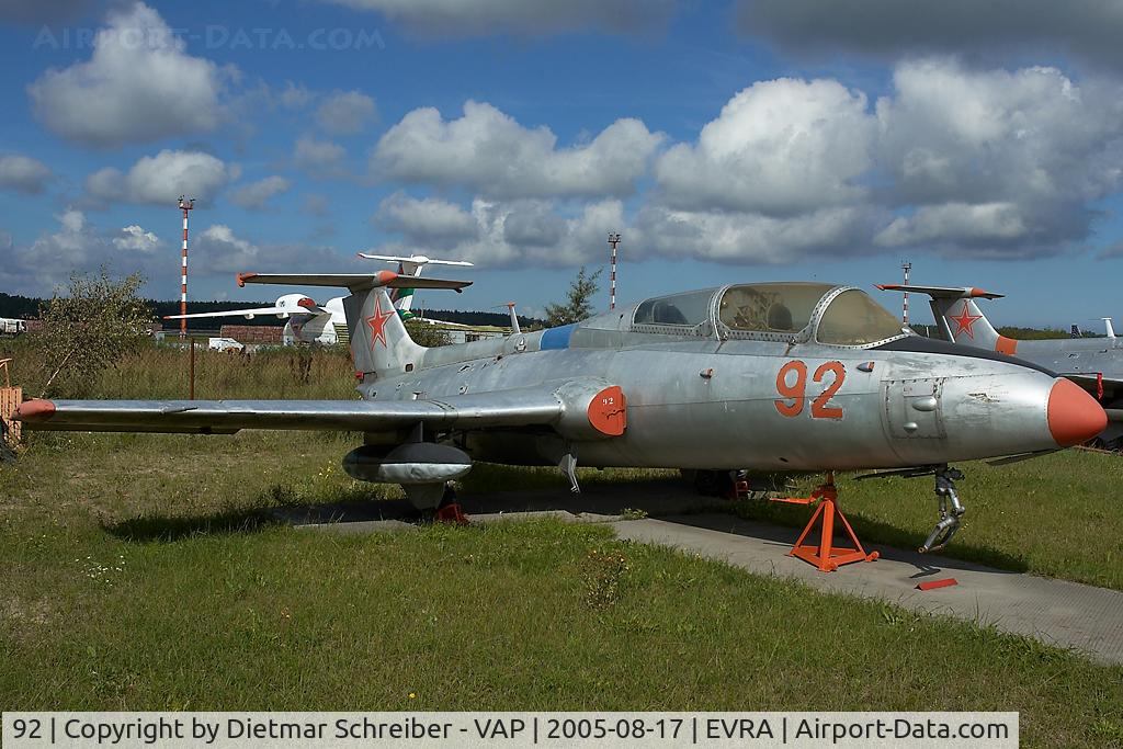 92, Aero L-29 Delfin C/N 291109, Russian Air Force Let 29