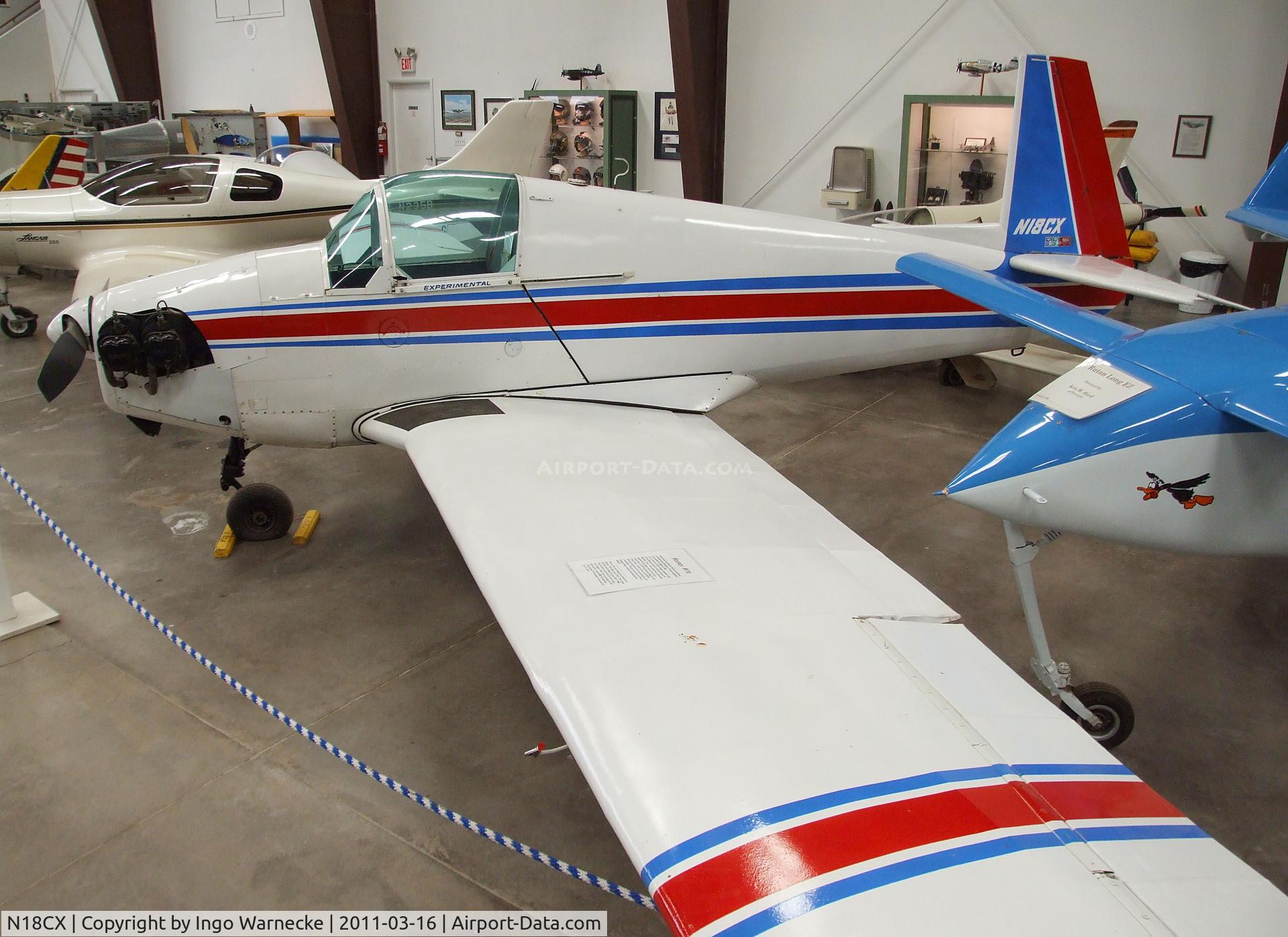 N18CX, 1991 Mooney M18C Mite Mite C/N 01, Mooney (Cox) M.18C Mite at the Planes of Fame Air Museum, Valle AZ