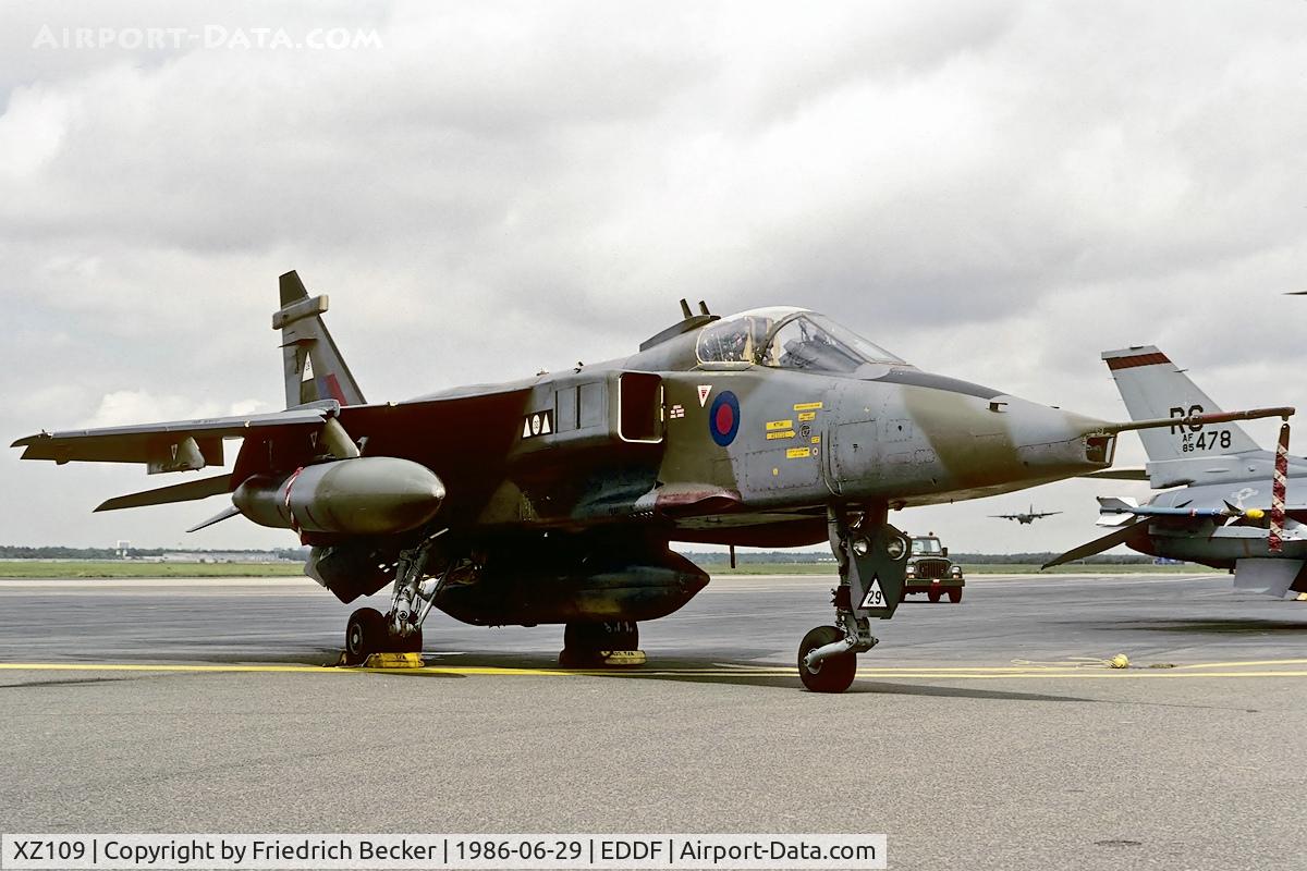 XZ109, 1976 Sepecat Jaguar GR.1A C/N S.110, static display