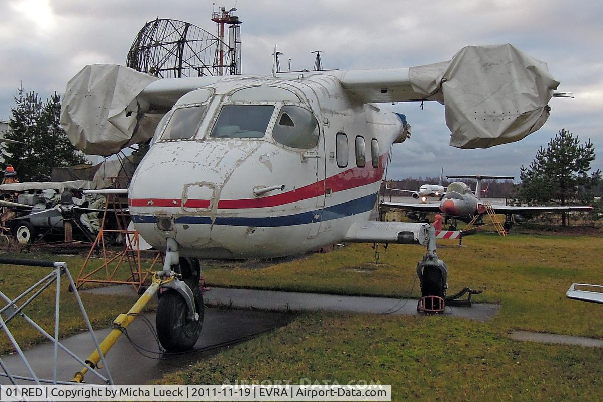 01 RED, Antonov An-14 Pchelka C/N 902614, At Aviomuzejs, Riga
