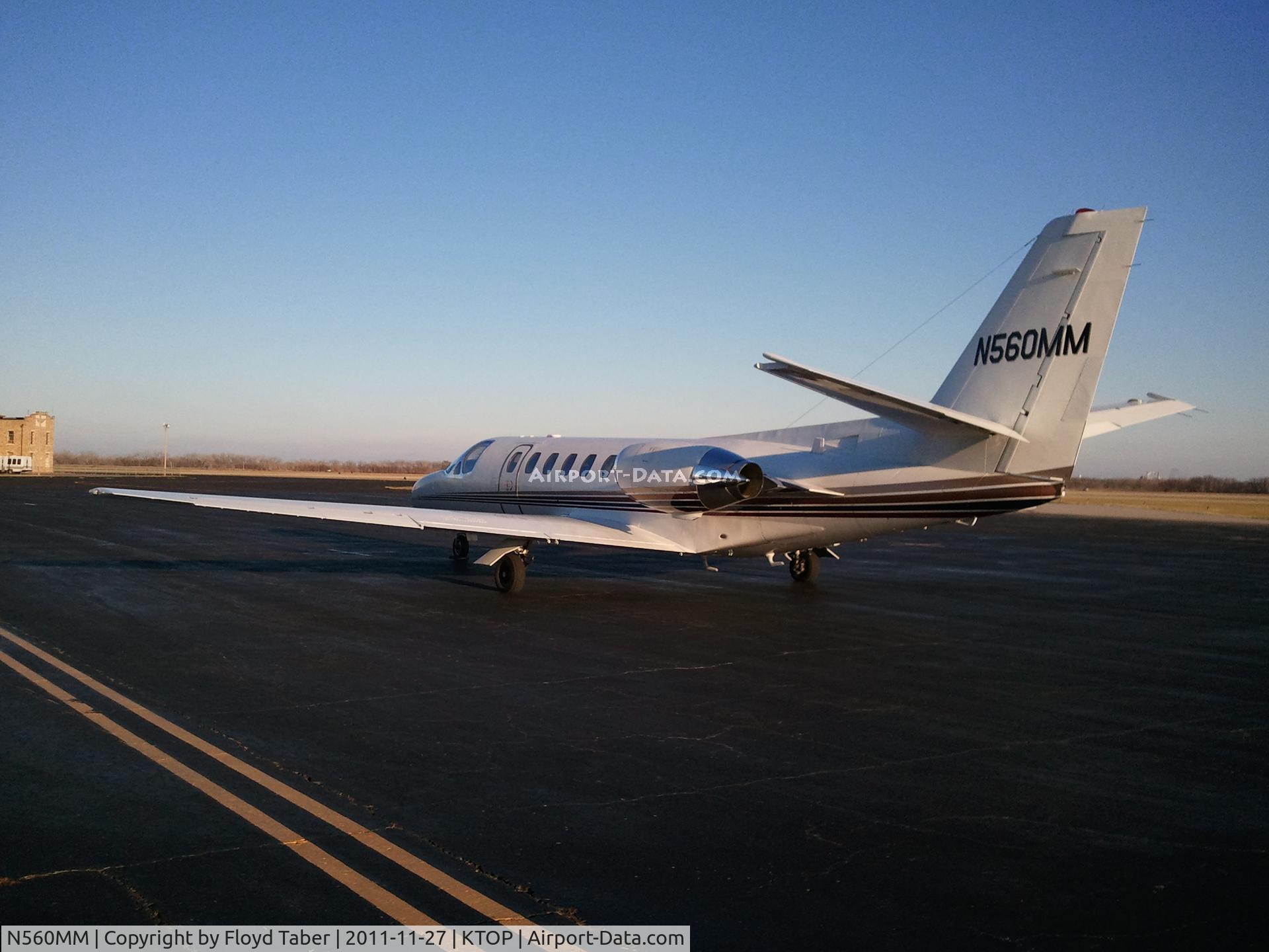 N560MM, 1993 Cessna 560 C/N 5600228, Sitting on the Ramp Philip Billard