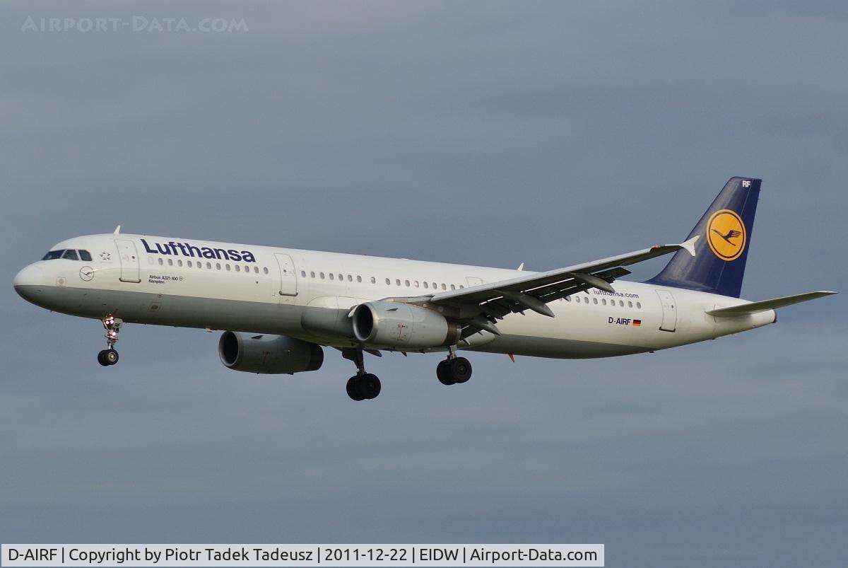 D-AIRF, 1994 Airbus A321-131 C/N 0493, Dublin