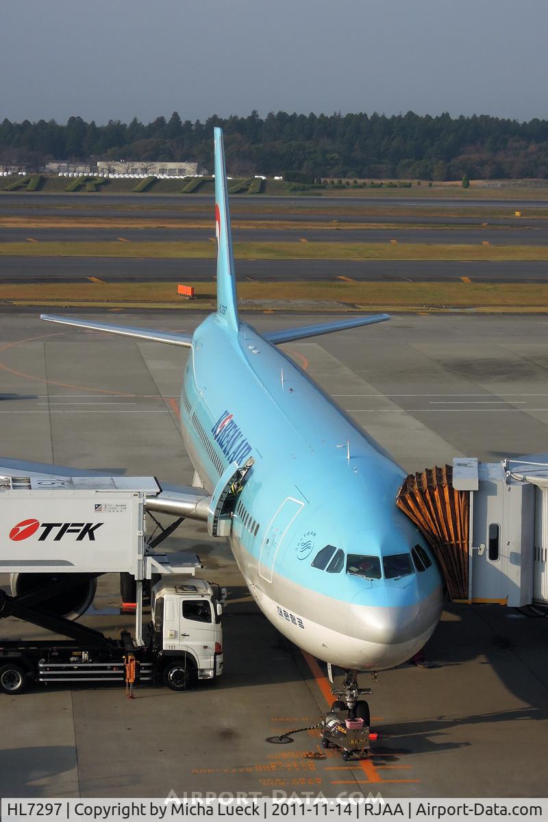 HL7297, 1991 Airbus A300B4-622R C/N 609, At Narita