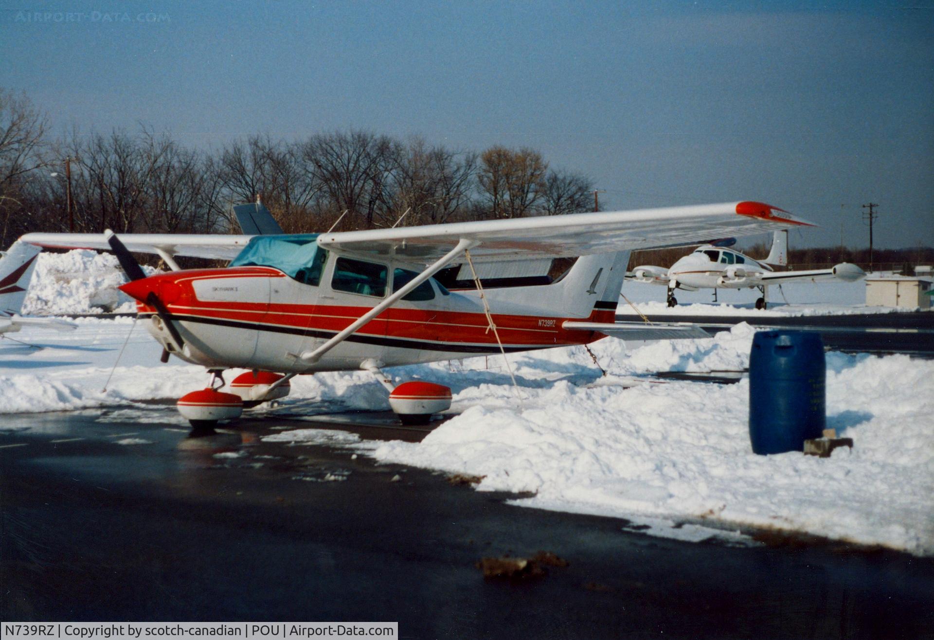 N739RZ, 1978 Cessna 172N C/N 17270757, 1978 Cessna 172N N739RZ at Dutchess County Airport, Poughkeepsie, NY - circa 1980's 