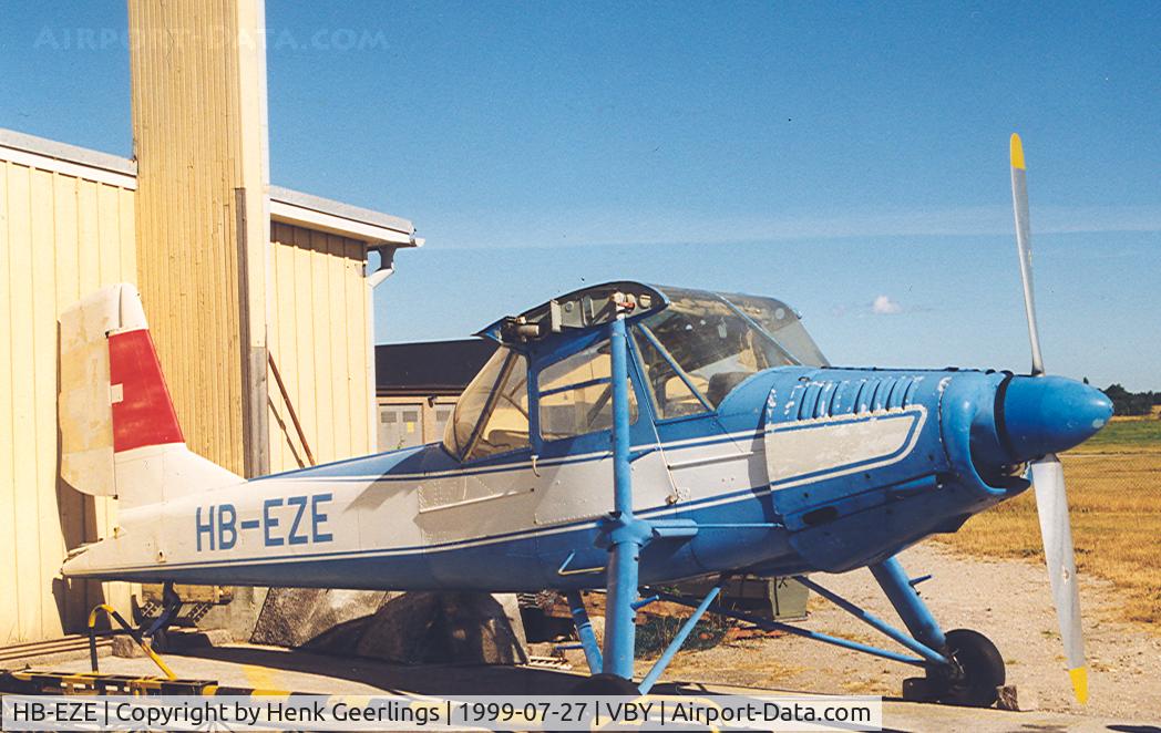 HB-EZE, 1960 Aero L-60 Brigadyr C/N 150911, Gotlands Flygmuseum , Visby , Sweden