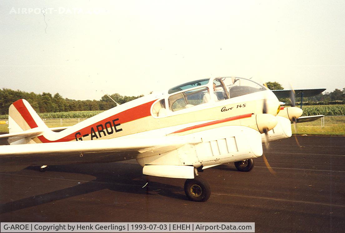 G-AROE, 1960 Let Ae-145 Super Aero 145 C/N 19-014, Panther Aviation