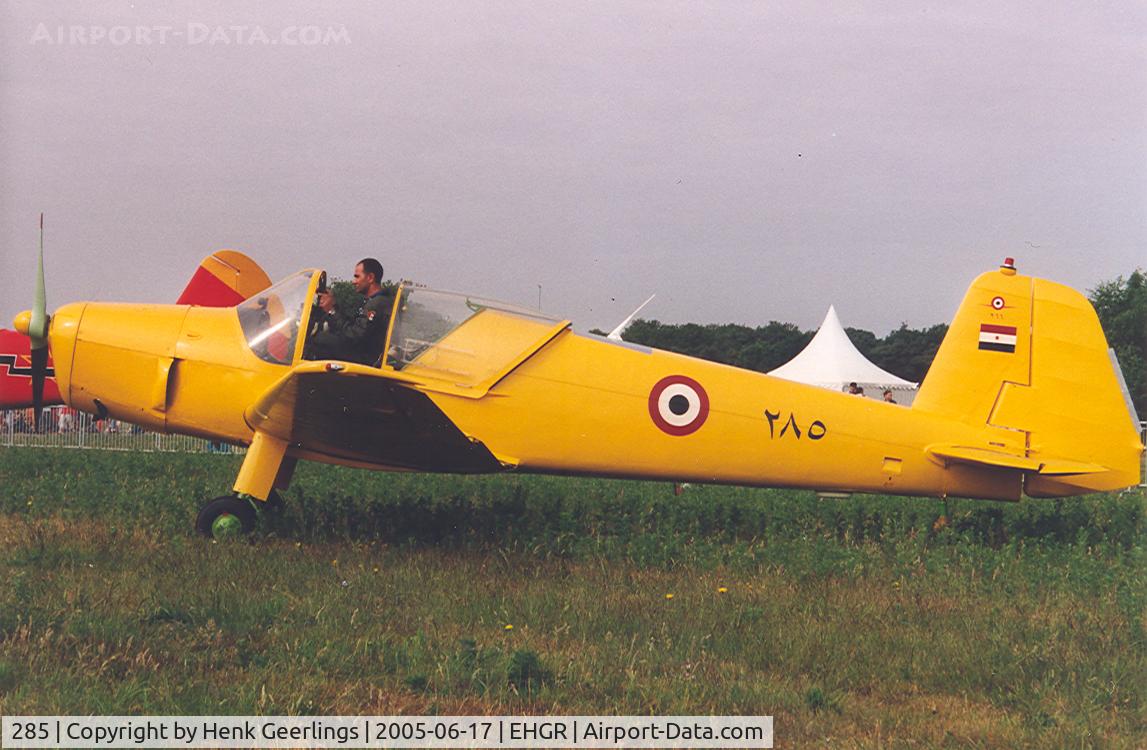 285, Gomhouriya mark 8 C/N 266, Egypt Airforce at Dutch AF Openday at Gilze Rijen AFB , June 2005