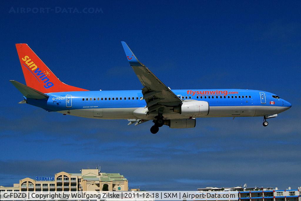 G-FDZD, 2007 Boeing 737-8K5 C/N 35132, visitor