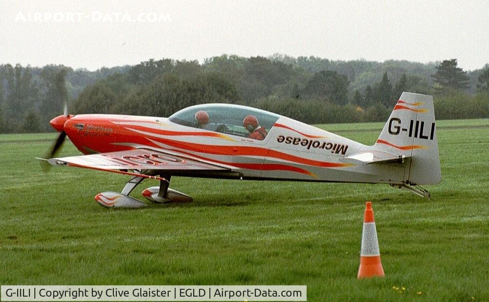 G-IILI, 2001 Extra EA-300L C/N 140, Ex: D-EXLB > G-IILI > S5-SPP in March 2004 - Originally owned to and currently with Firebird Aerobatics Ltd in April 2001 - Photo taken about March 2003