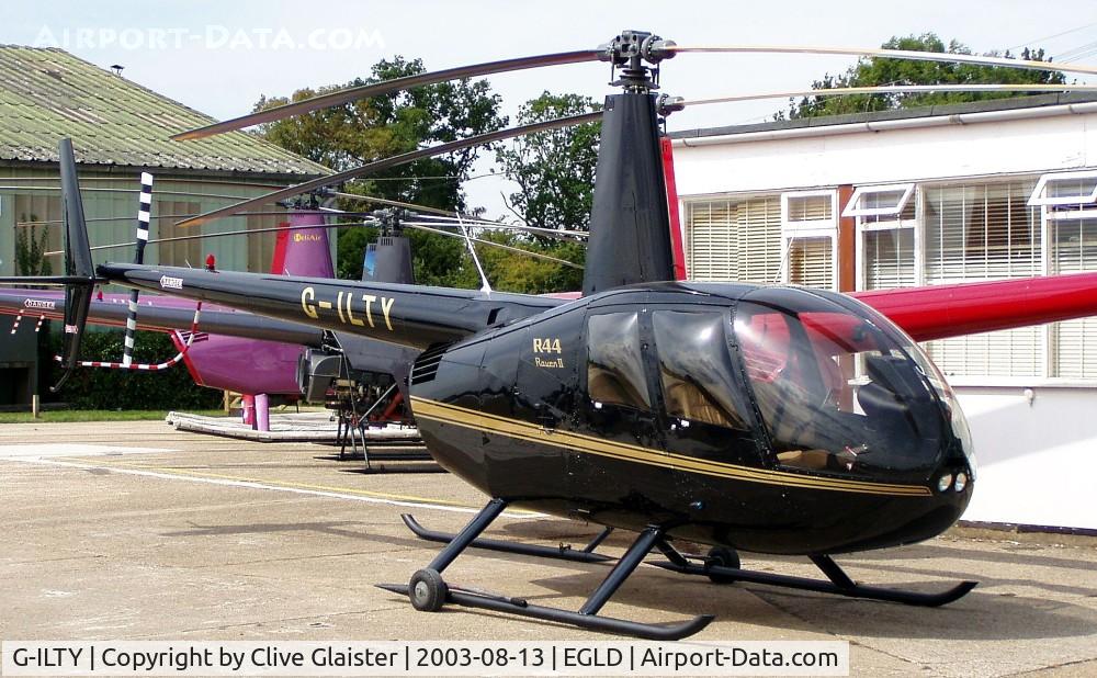 G-ILTY, 2003 Robinson R44 II C/N 10104, canx to France 8.7.2004, became F-GVPP - Photo taken about March 2003