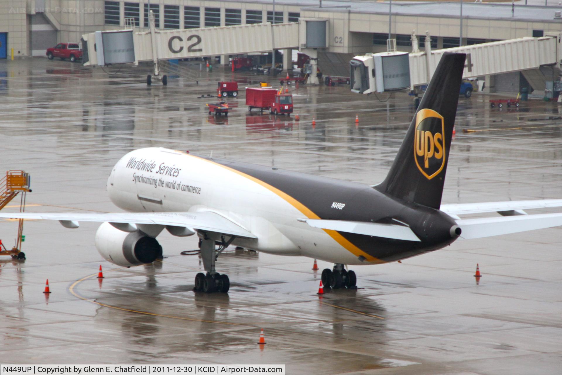 N449UP, 1995 Boeing 757-24APF C/N 27738, On the cargo ramp