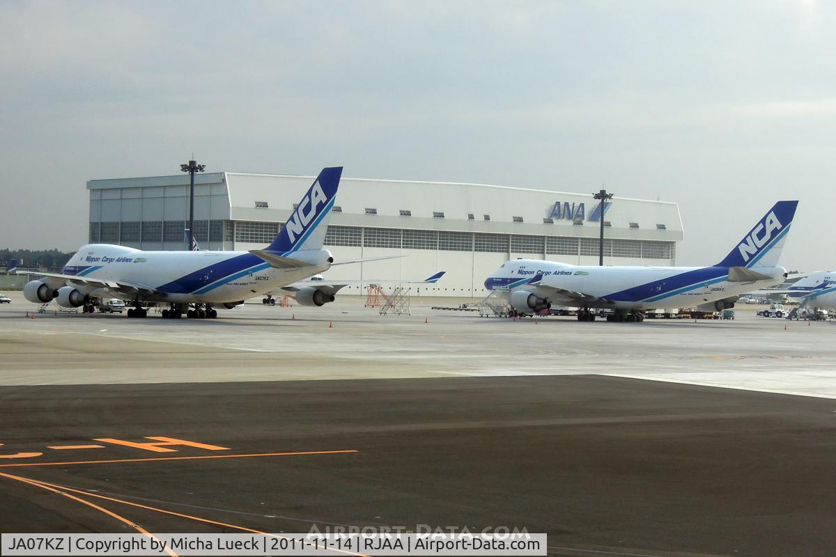 JA07KZ, 2008 Boeing 747-4KZF C/N 36134, Sisterships KA06KZ and JA07KZ