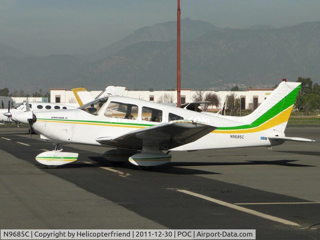 N9685C, 1978 Piper PA-28-181 C/N 28-7890436, Parked near Nostalia Air