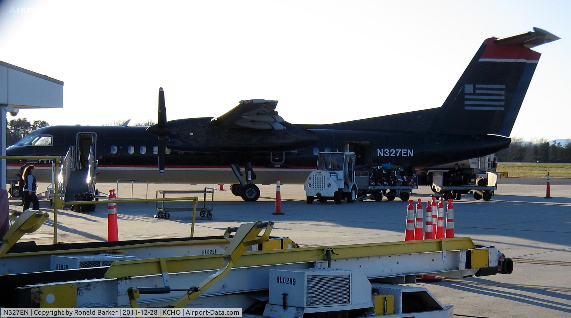 N327EN, 1991 De Havilland Canada DHC-8-311 Dash 8 C/N 261, CHO, VA