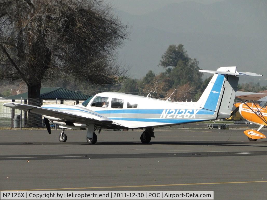 N2126X, 1979 Piper PA-44-180 Seminole C/N 44-7995273, Just taxied into transient parking after landing on runway 26L