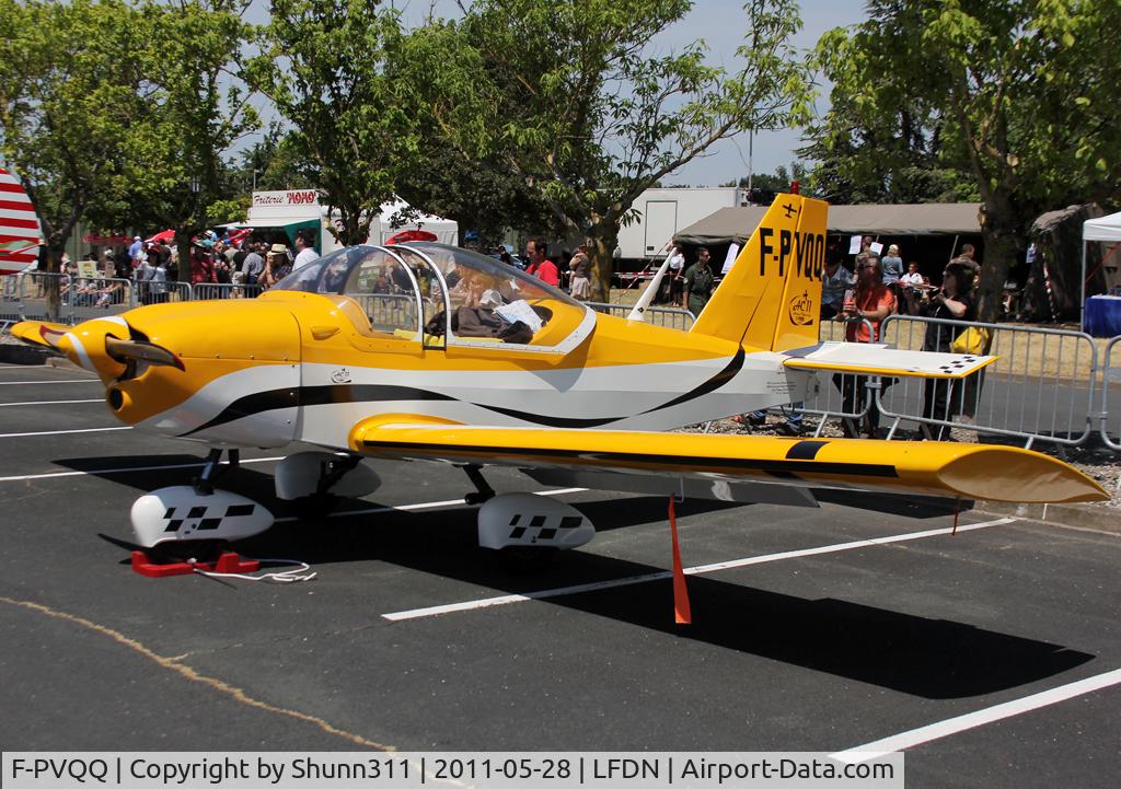 F-PVQQ, Chatelain AC-11 C/N 01, Used as a static aircraft during Rochefort Open Day...