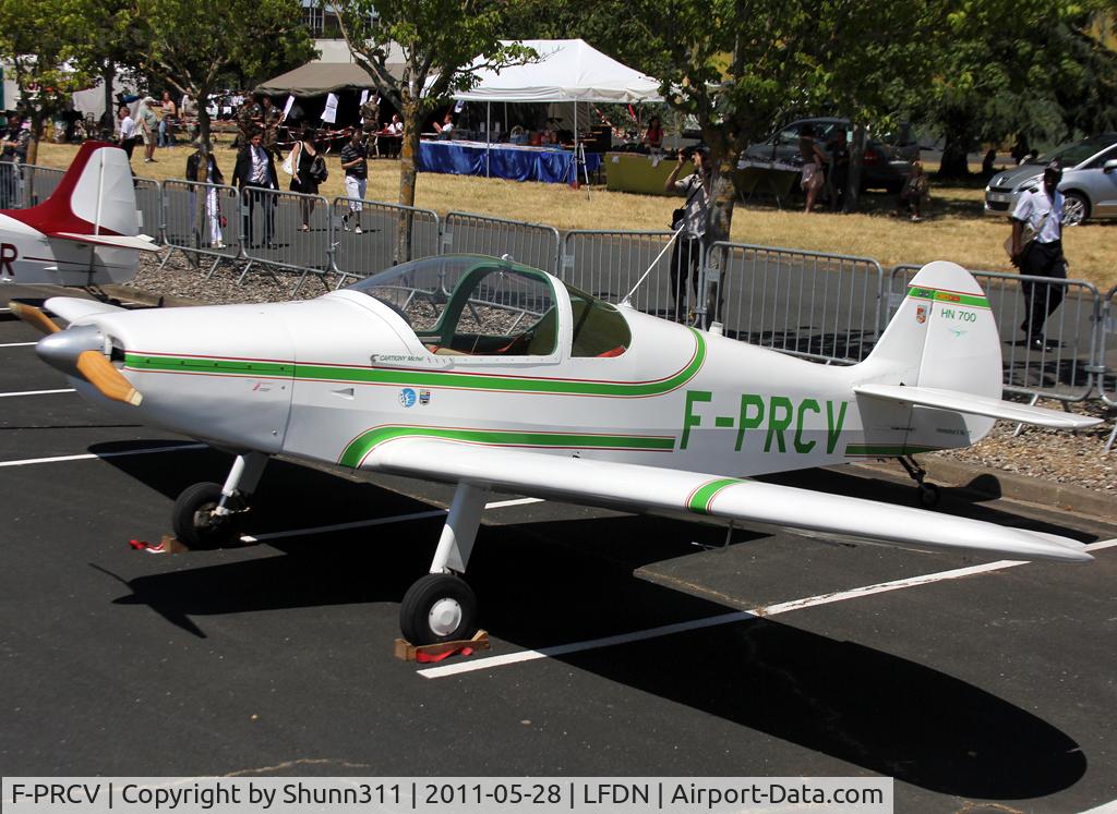 F-PRCV, Nicollier HN-700 Menestrel II C/N 17, Used as a static aircraft during Rochefort Open Day...