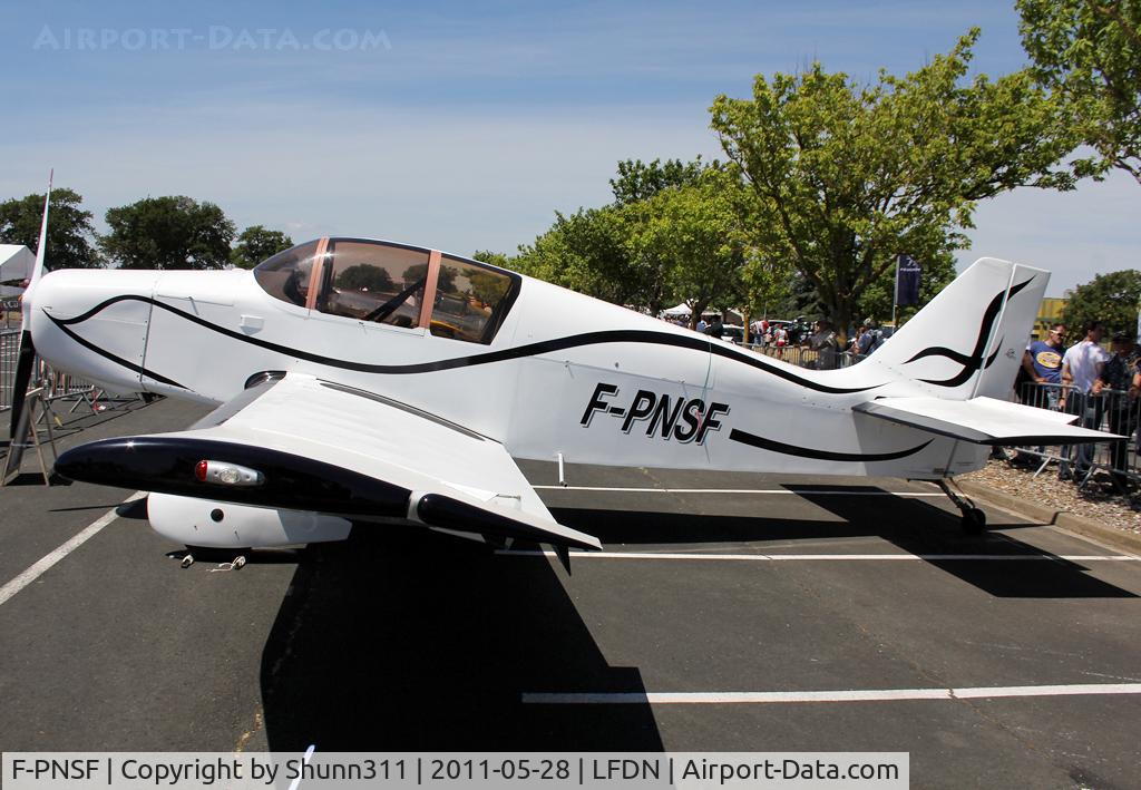 F-PNSF, 2007 SAN Jodel D-140E Mousquetaire IV C/N 427, Used as a static aircraft during Rochefort Open Day...