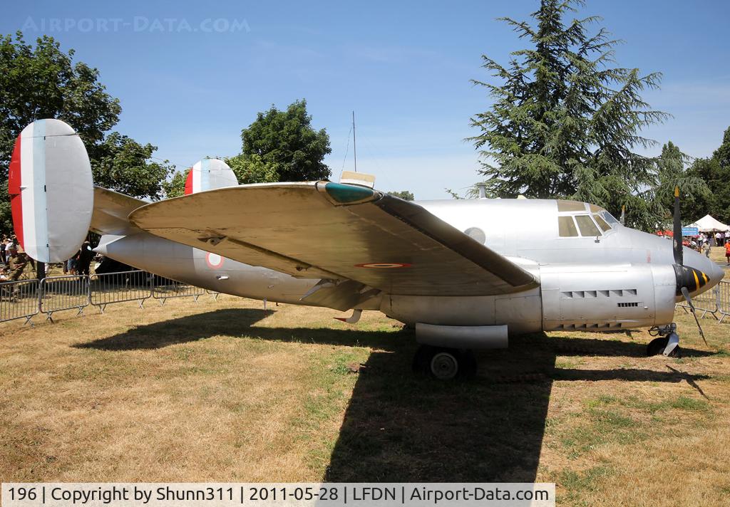 196, Dassault MD-312 Flamant C/N 196, Preserved inside Rochefort Air Force Base and seen during an Open Day...