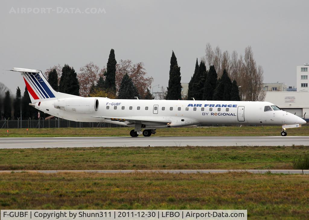 F-GUBF, 2002 Embraer EMB-145MP (ERJ-145MP) C/N 145669, Ready for take off... new modified titles...