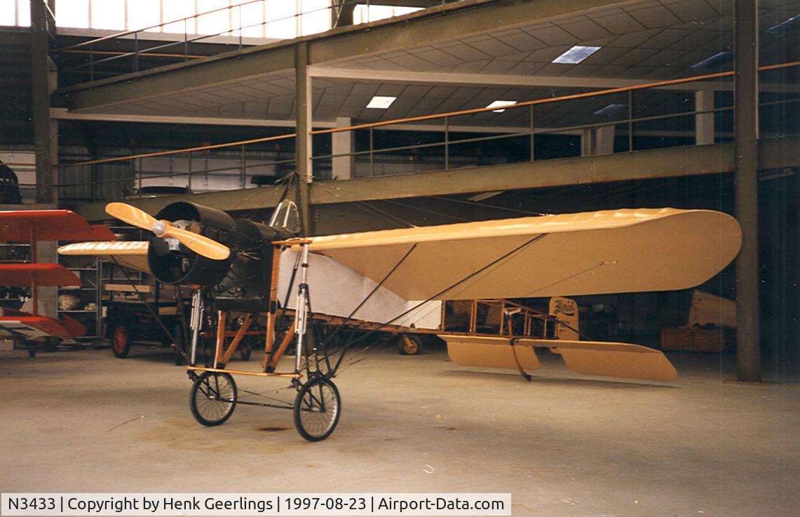 N3433, 1971 Lane/bleriot XI AM II C/N 3, Collings Foundation , Stow , MA , USA