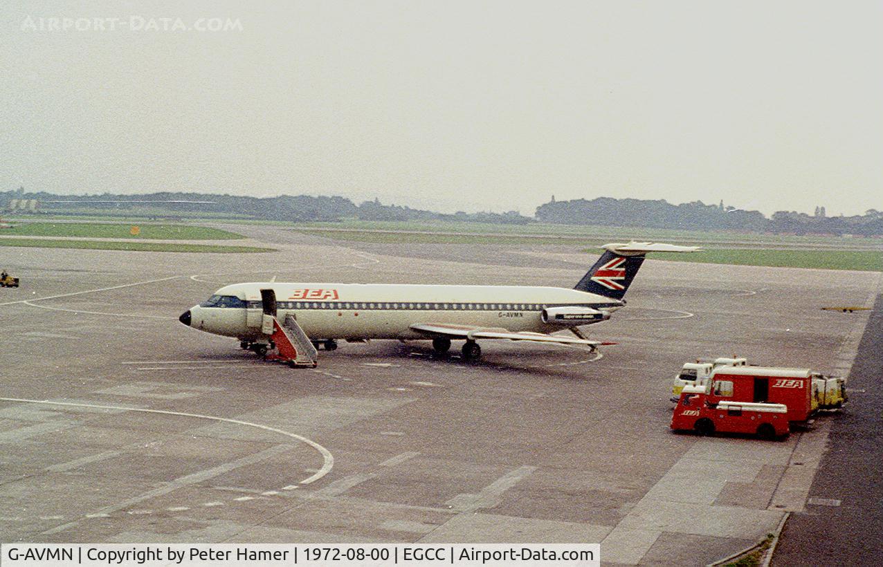 G-AVMN, 1968 BAC 111-510ED One-Eleven C/N BAC.142, Manchester