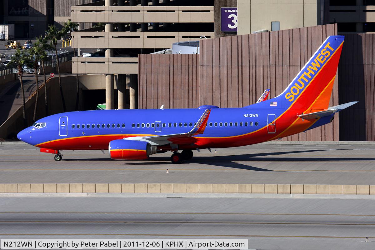 N212WN, 2005 Boeing 737-7H4 C/N 32485, USA Trip