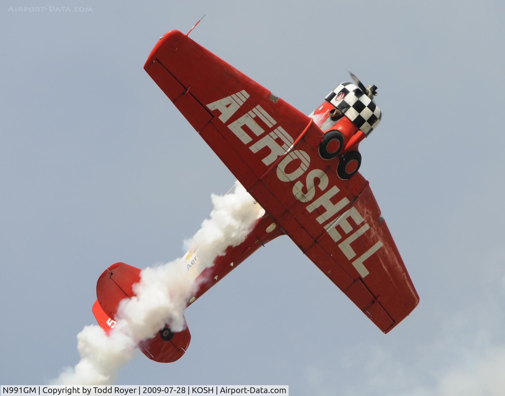 N991GM, 1941 North American AT-6C Texan C/N 88-17575, EAA AIRVENTURE 2009