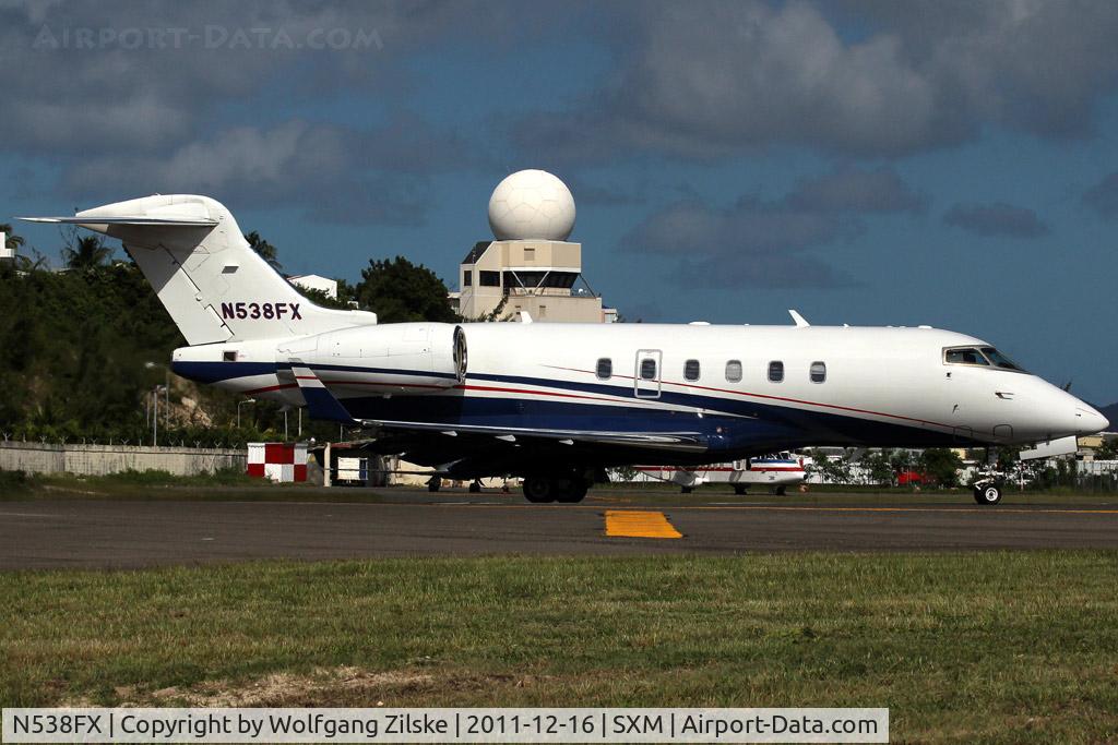 N538FX, 2008 Bombardier Challenger 300 (BD-100-1A10) C/N 20201, visitor