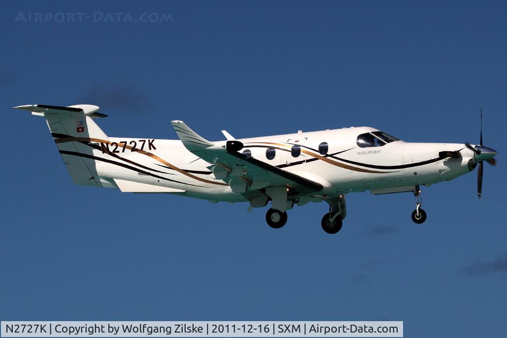 N2727K, 2002 Pilatus PC-12/45 C/N 480, visitor