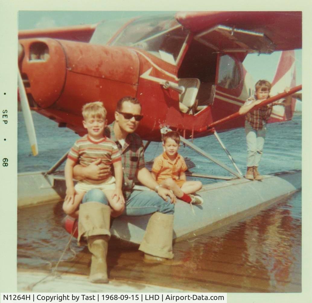 N1264H, 1948 Aeronca 15AC Sedan C/N 15AC-276, Tast Family, Lake Hood, Anchorage Alaska 1968