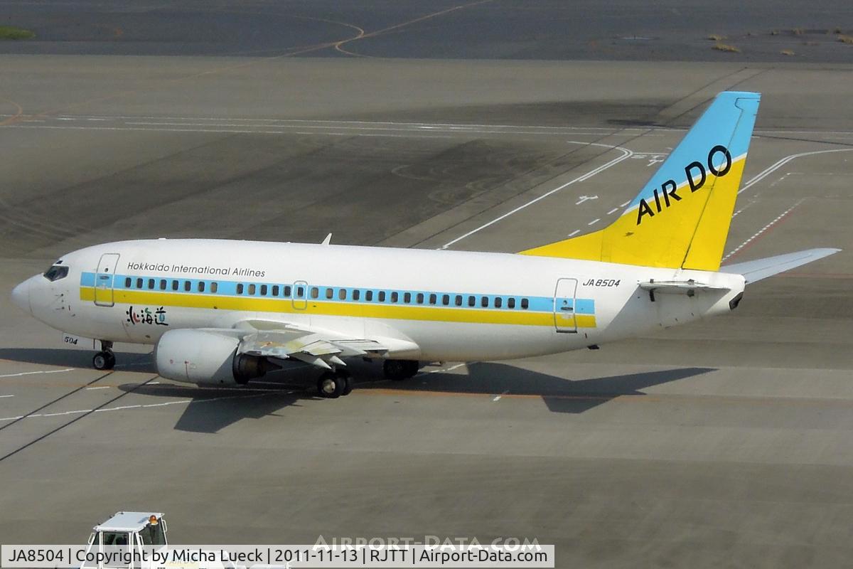 JA8504, 1996 Boeing 737-54K C/N 27432, At Haneda