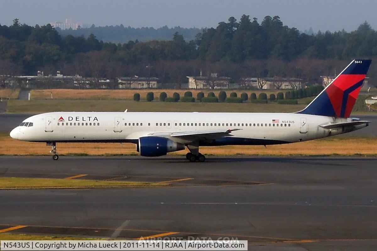 N543US, 1996 Boeing 757-251 C/N 26490, At Narita