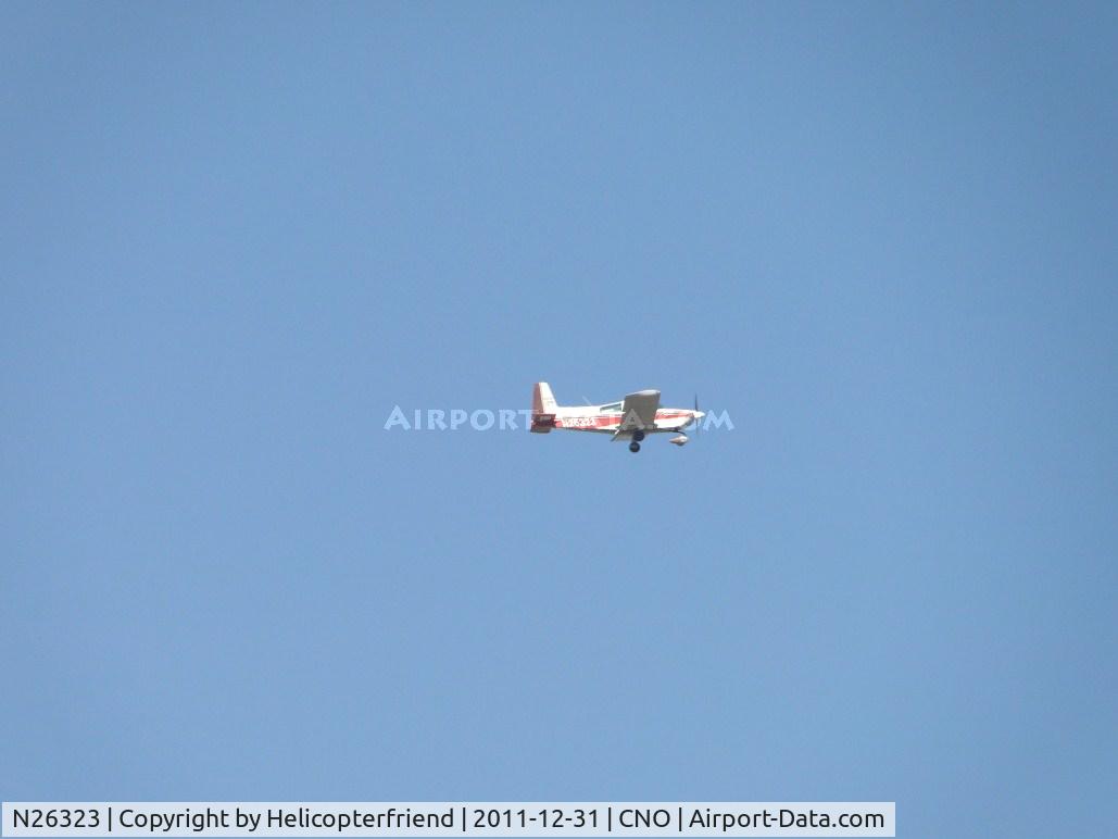 N26323, 1978 Grumman American AA-5A Cheetah C/N AA5A0534, Fly by for runway 26