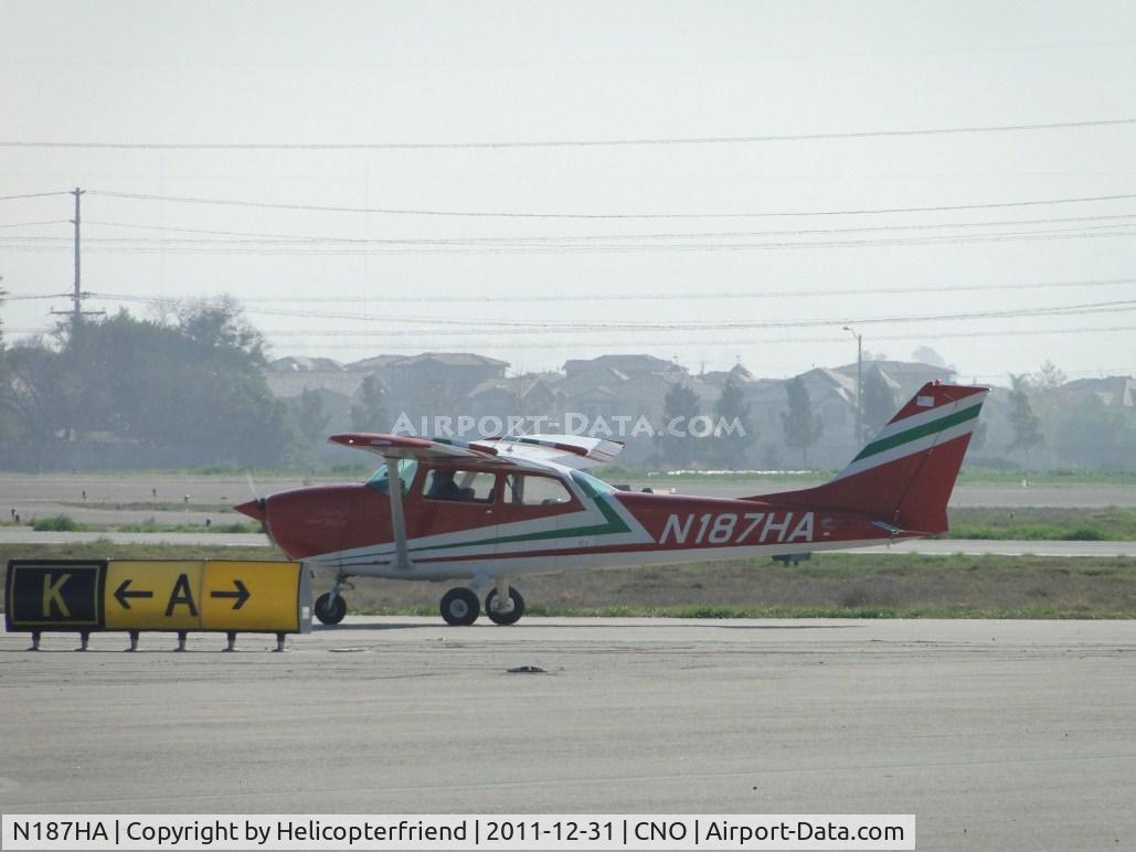 N187HA, 1971 Cessna 172L C/N 17259696, Taxiing back
