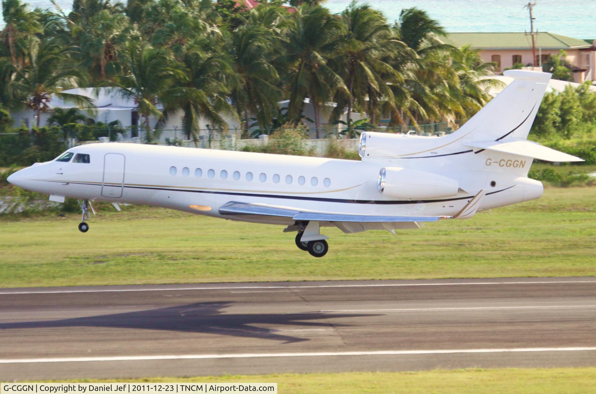 G-CGGN, 2009 Dassault Falcon 7X C/N 69, G-CGGN