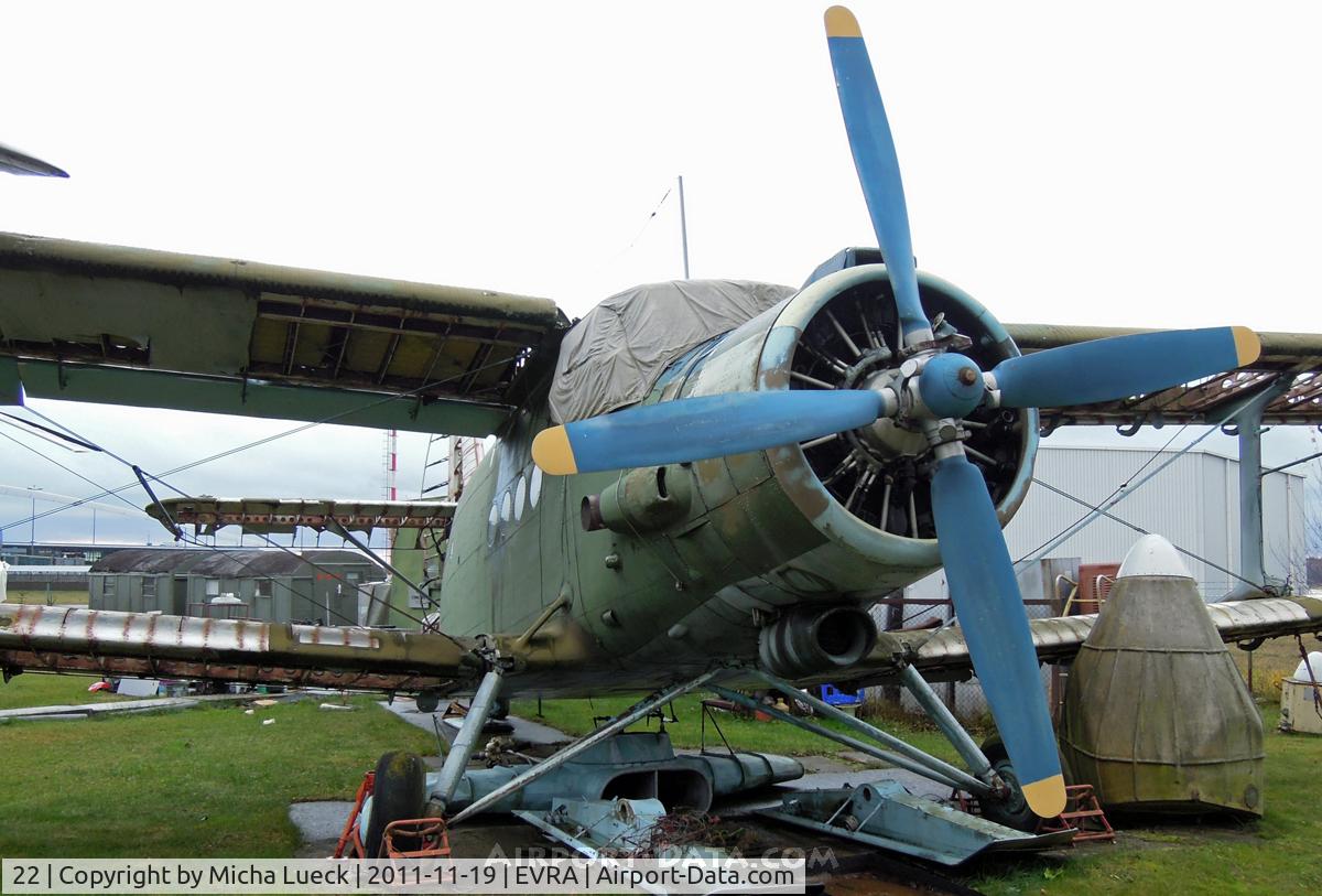 22, Antonov An-2 C/N 110507, At the Aviomuzejs, Riga