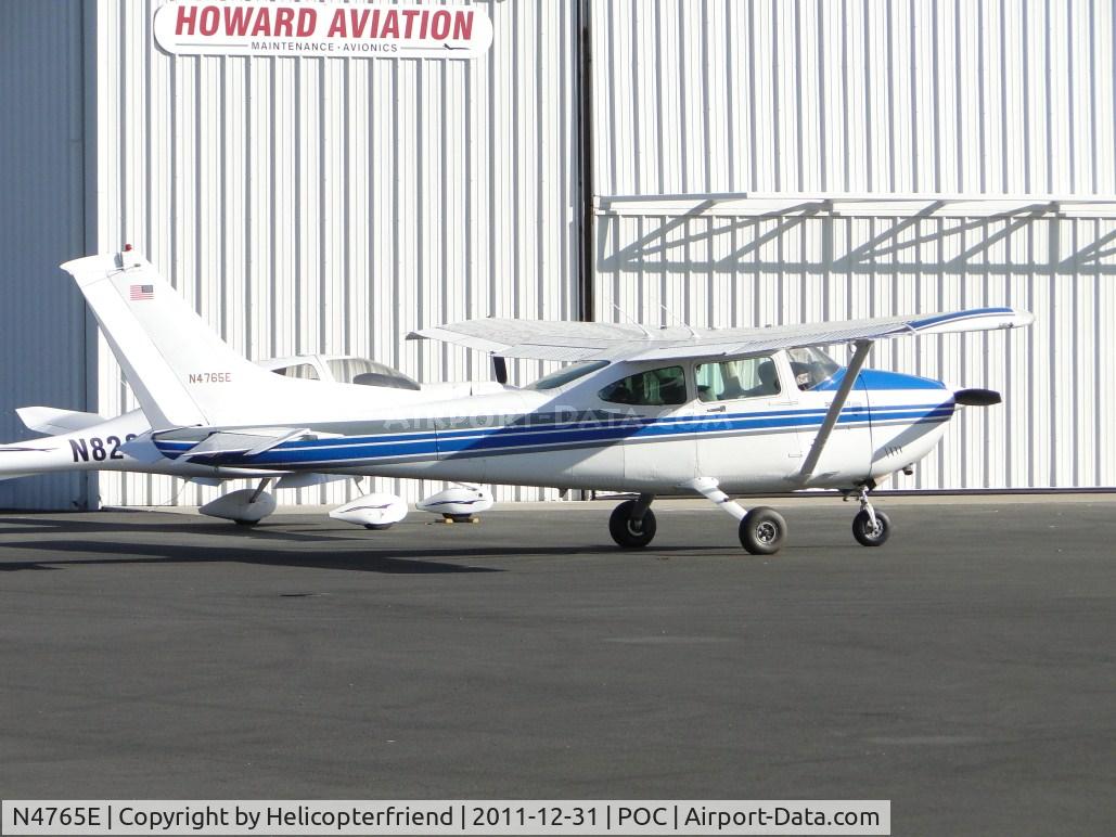 N4765E, 1982 Cessna 182R Skylane C/N 18268271, Parked at Howard Aviation
