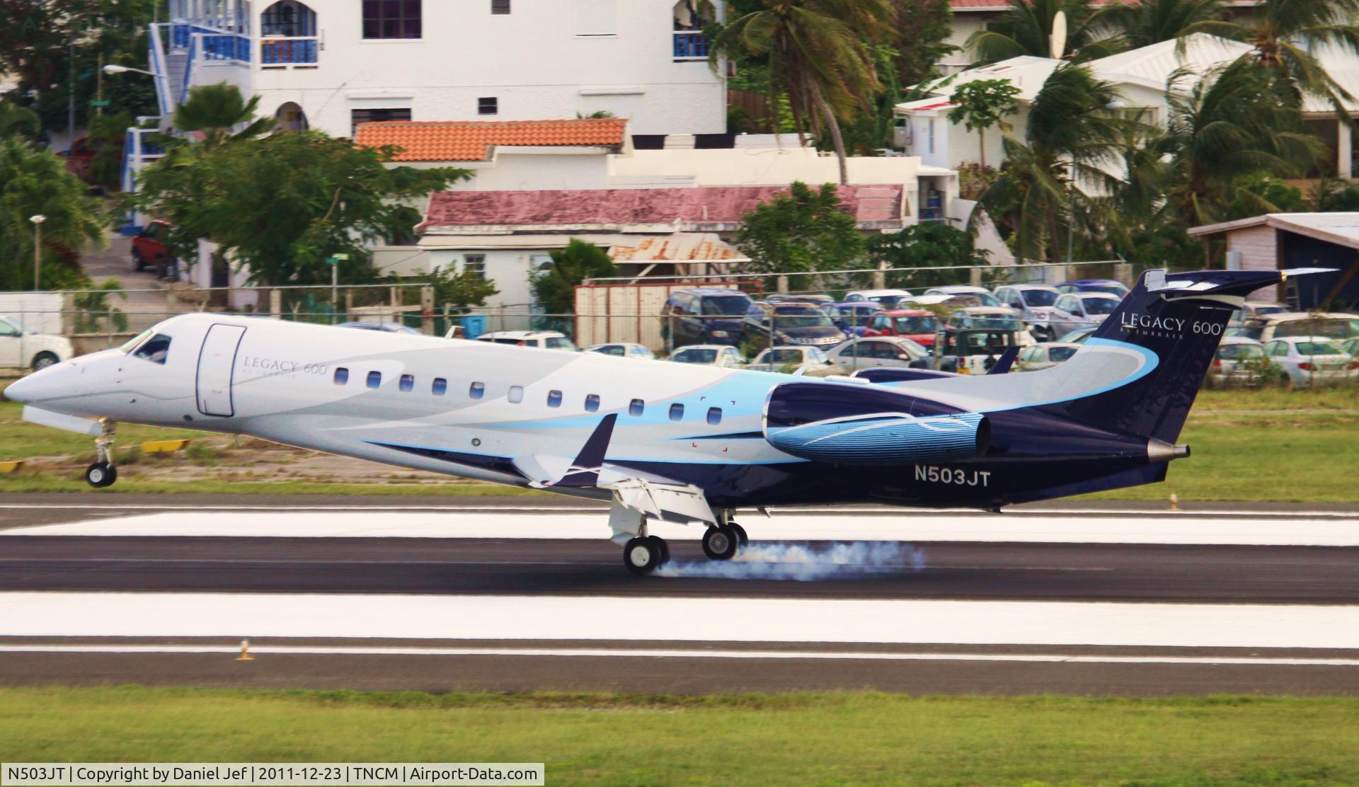 N503JT, 2008 Embraer EMB-135BJ Legacy 600 C/N 14501032, N503JT